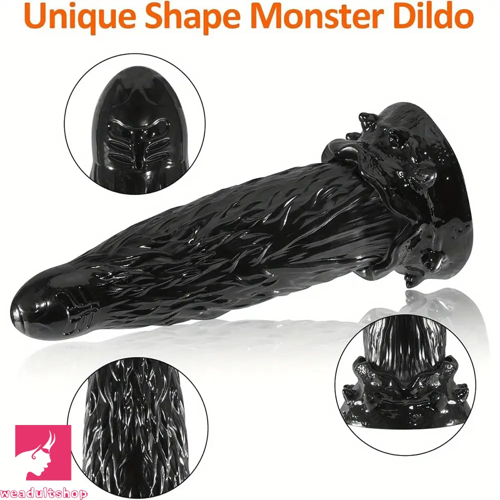 7.08in 9.8in 11.4in Monster Huge Fantasy Butt Plug Dildo For Clit Stretcher