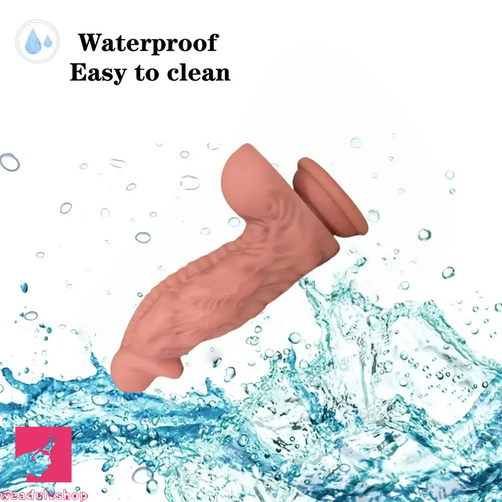 7.08in Alien Simulation Liquid Silicone Odd Masturbator Massage Dildo