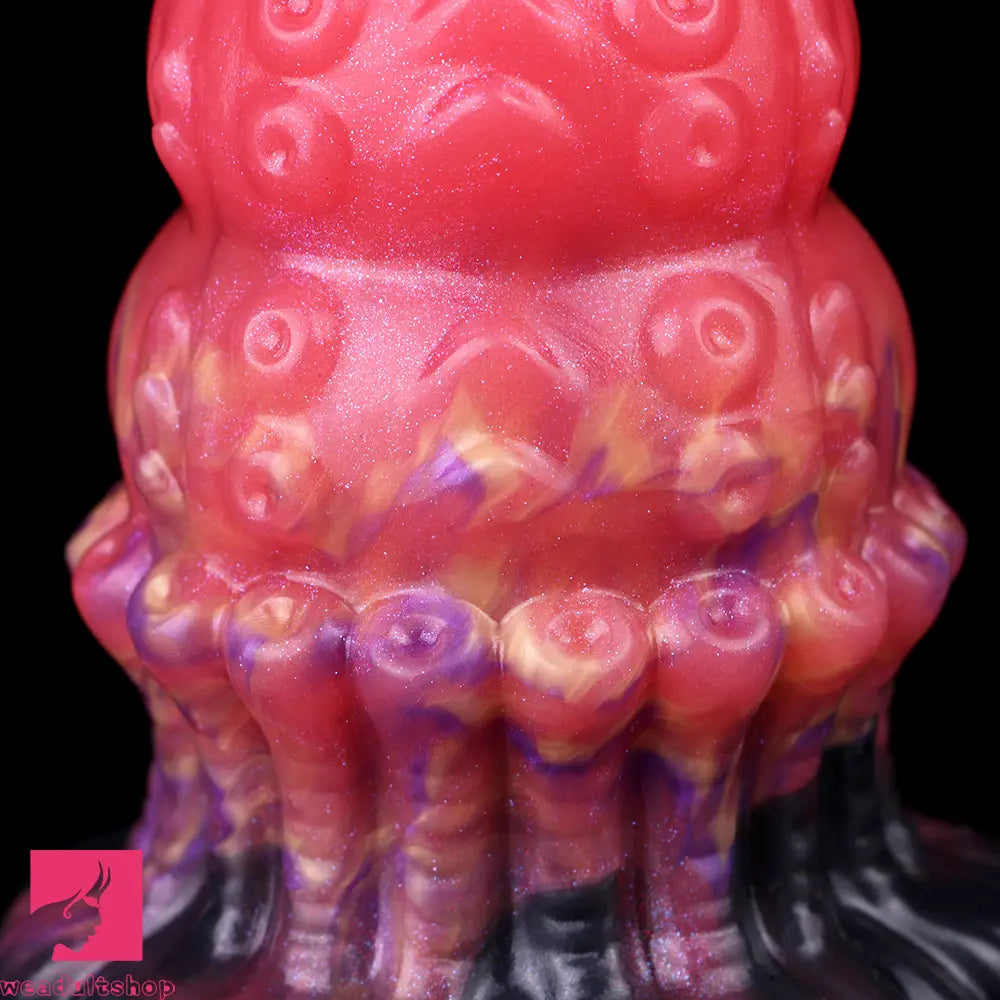 5.83in Fantasy Odd Silicone Soft Cock Dildo Hands-Free Clit Stimulator