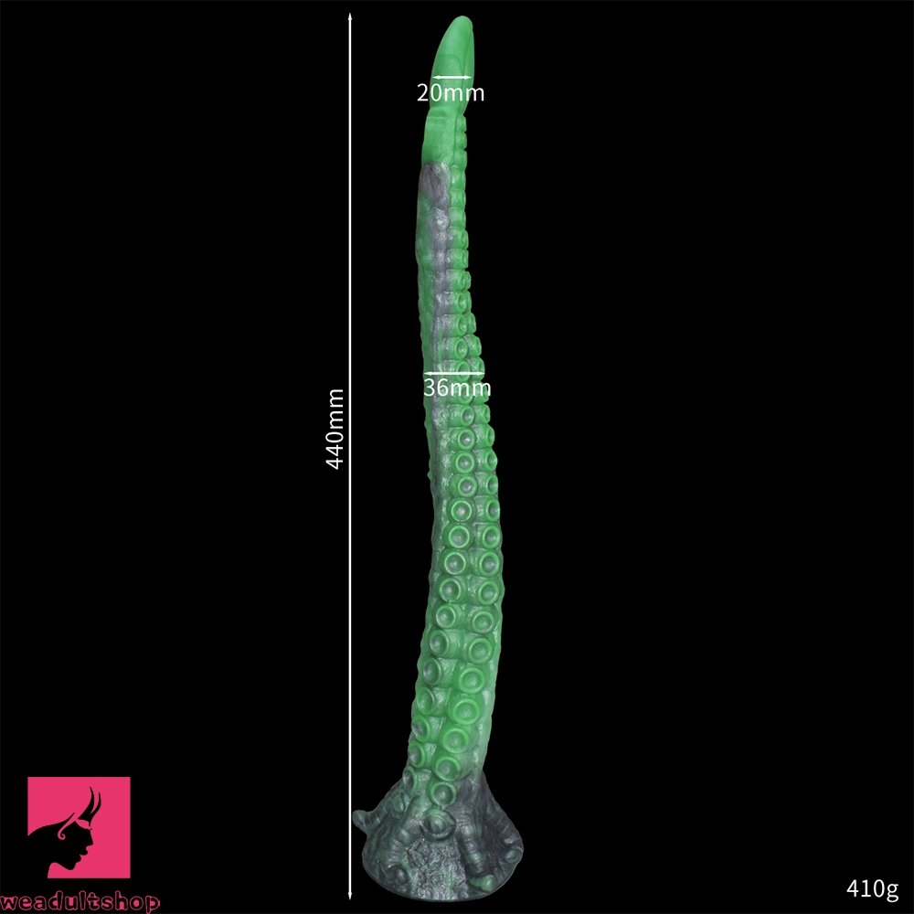 15.16in 17.32in Super Long Big Tentacle Silicone Butt Plug Dildo Anal Sex