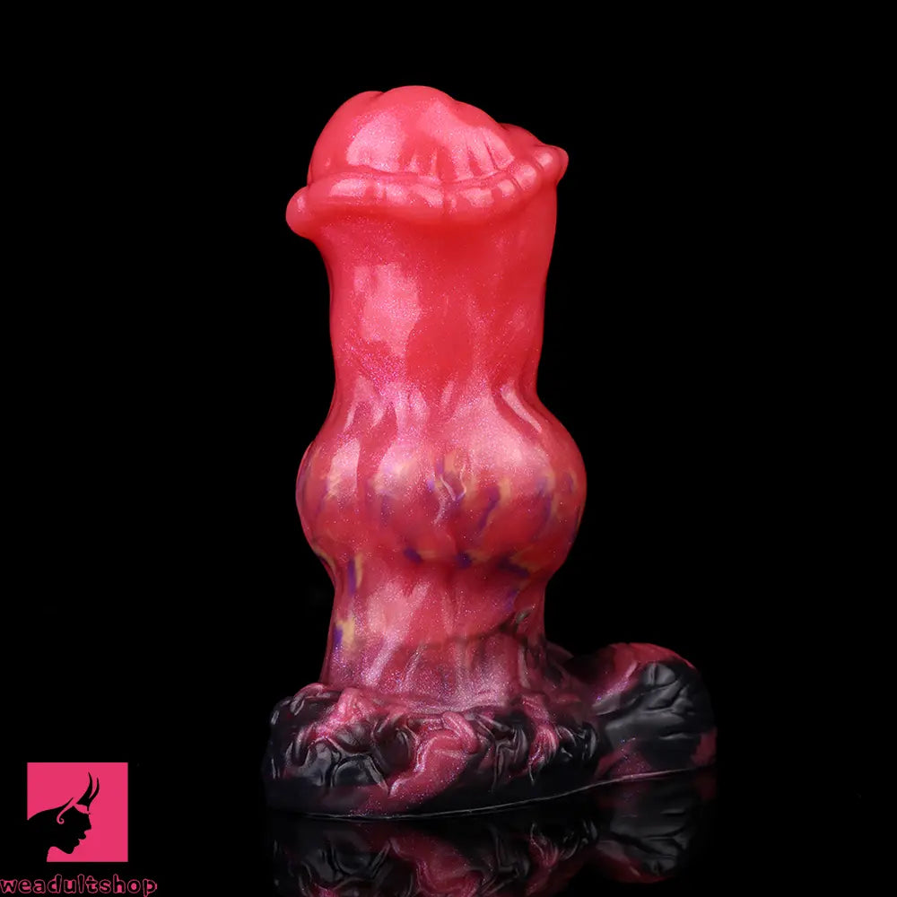 5.43in Horse Knot Silicone Fantasy Dildo For G Spot Sex Anal Toy Play