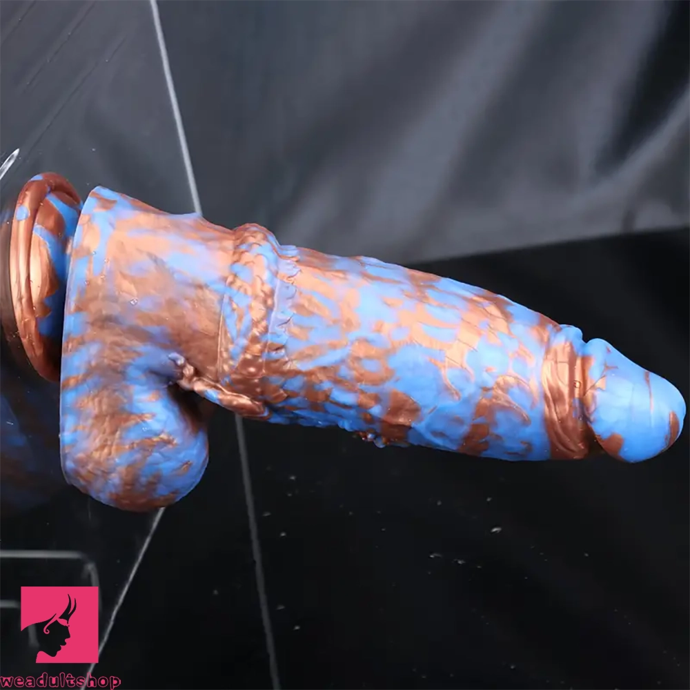 9.64in Super Huge Thick Dildo Mixed Color Monster Dildo Adult Dilation