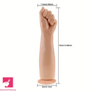 12.99in Super Huge Realistic Hand Dildo PVC Long Thick Arm G Spot Dildo