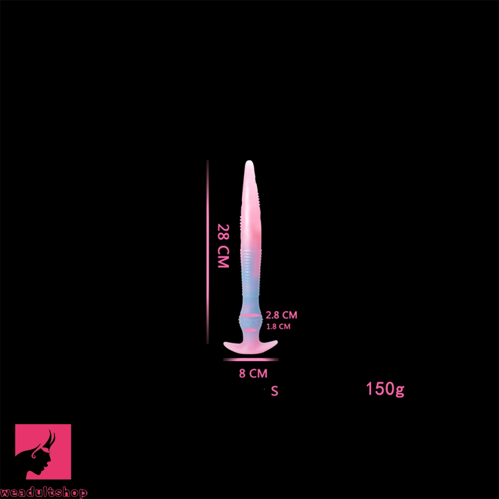 11.02in 15.35in 21.65in Long Huge Prostate Clit Monster Luminous Dildo