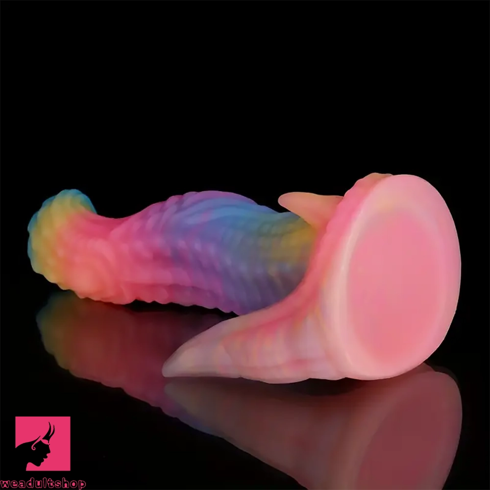 7.4in 8.5in Alien Dinosaur Tentacle Animal Silicone Anal Plug Cock Dildo