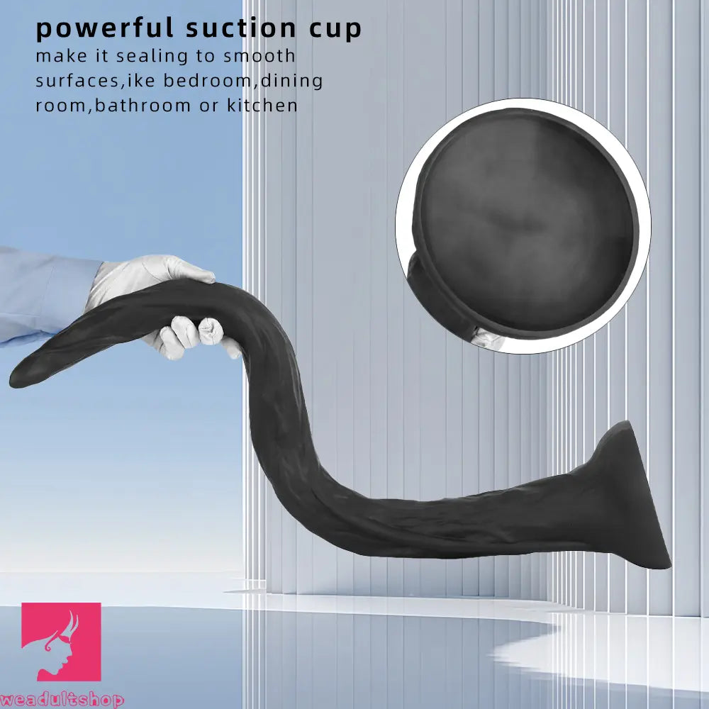 29.92in Super Long Deep Expansion Huge Silicone Butt Plug Dildo Penis Toy