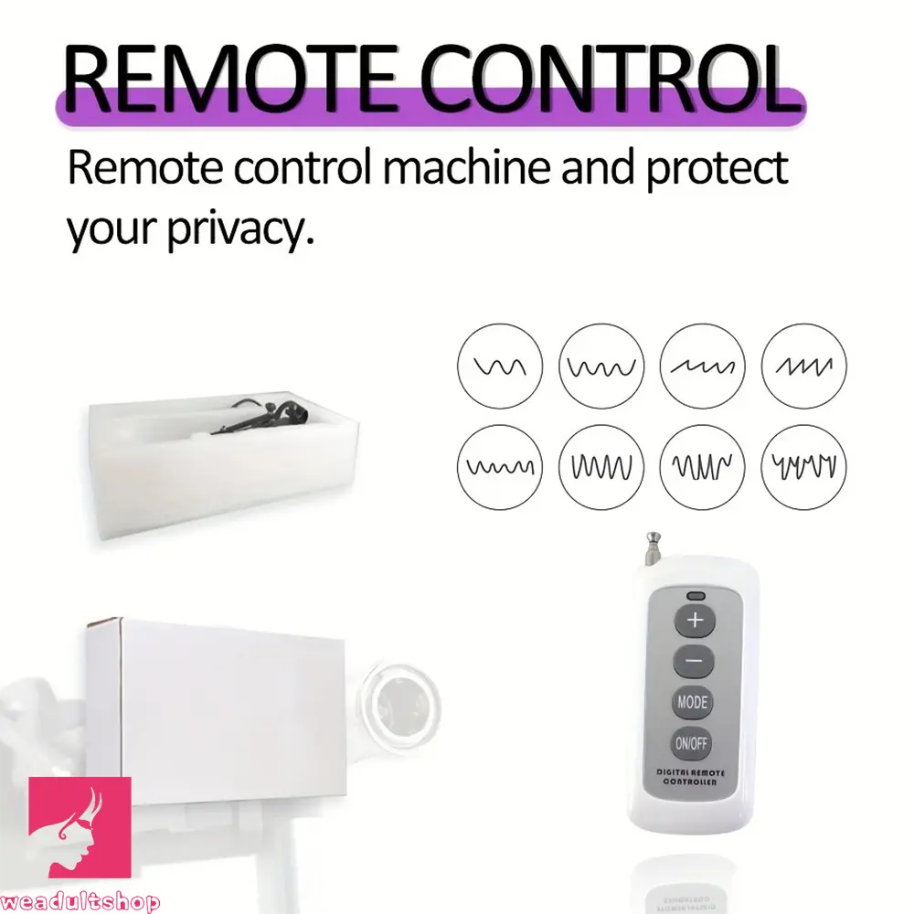 Wireless Automatic Mute Dildo Sex Machine For Retractable Machine Toy