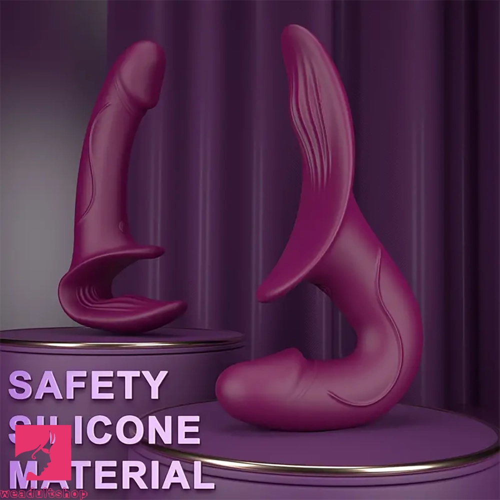 9.84in Dual motor Double-Ended G Spot Automatic Silicone Strap on Dildo