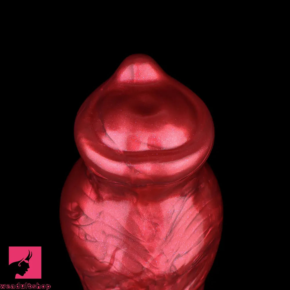 9.25in Knotted Dog Silicone Monster Creature Dildo Couple Foreplay Cock