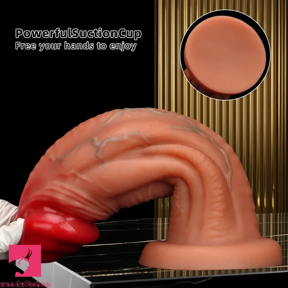 8.85in 10.23in 11.41in Extra Large Liquid Silicone Soft Lifelike Cock Dildo