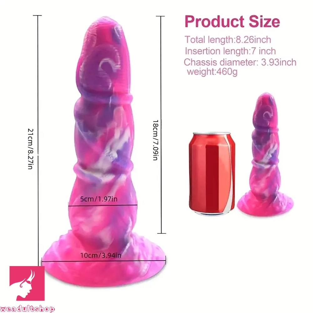 8.27in Novel Shaped Silicone Monster Tentacle Soft Big G Spot Dildo