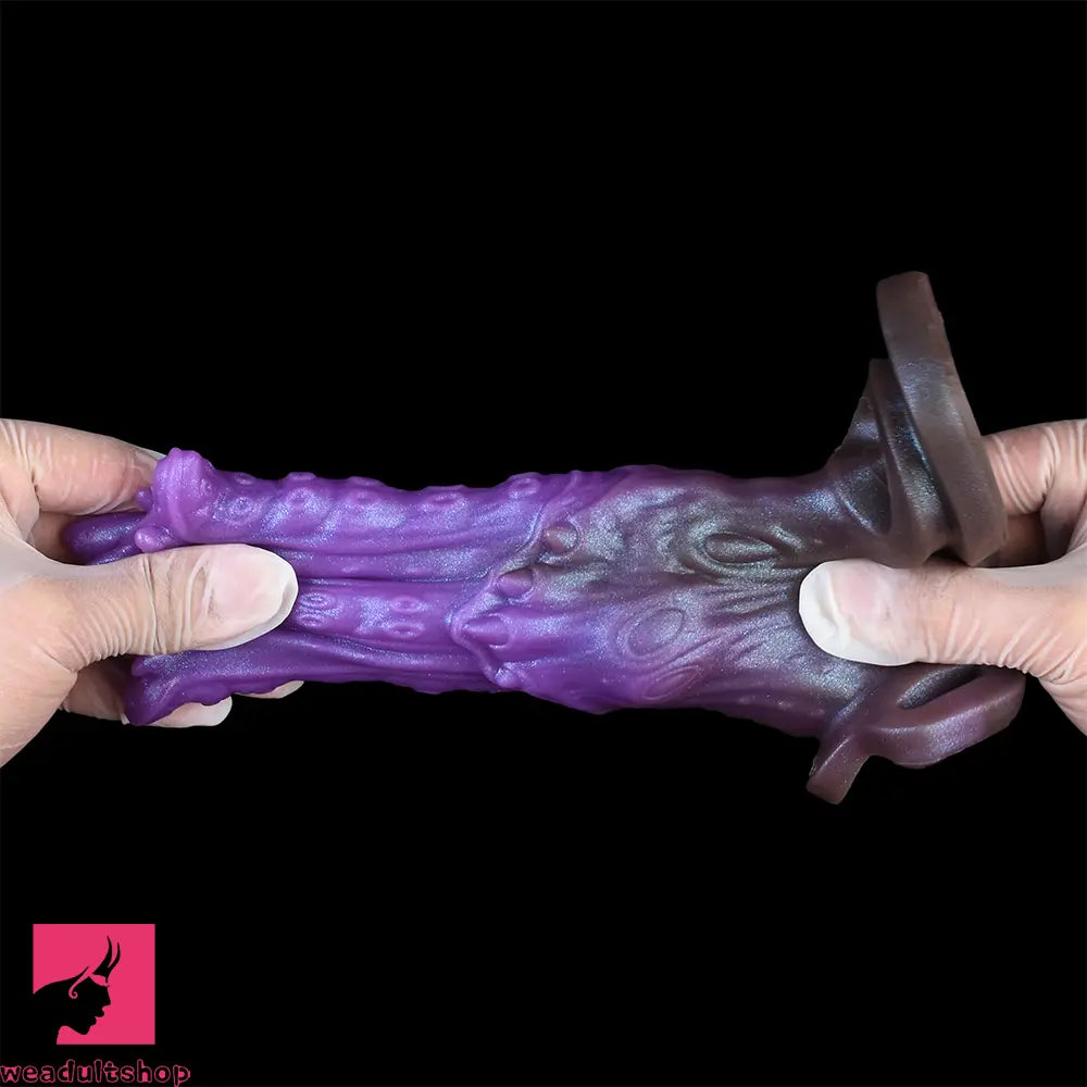 5.59in Dragon Beast Creature Silicone Flexible Fantasy Hollow Dildo Sleeve