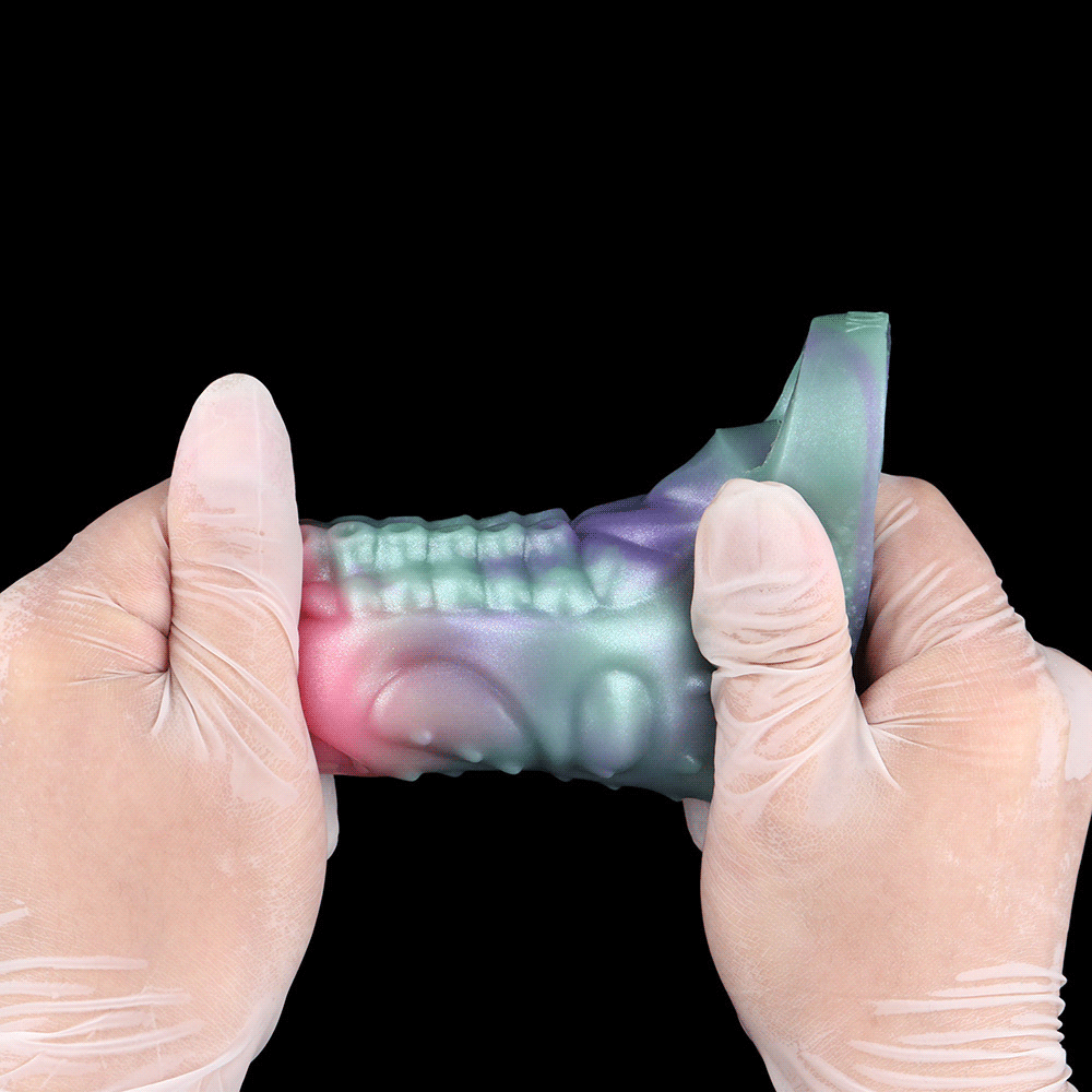 4.44in 4.92in Tendril Geist Odd Hollow Dildo Sleeve For Cock Extension