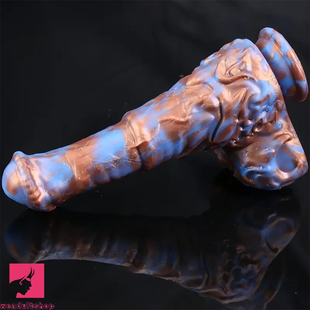 9.05in Soft Silicone Big Dildo Horse Penis Adult Sex Toy Penis Stimulate