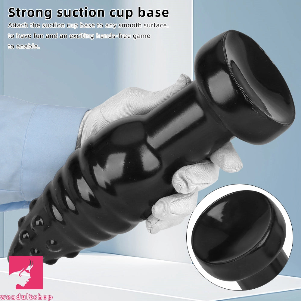 5.51in 7.87in 10.23in Pointed Butt Plug Dildo Suction Cup Anal Love Sex Toy