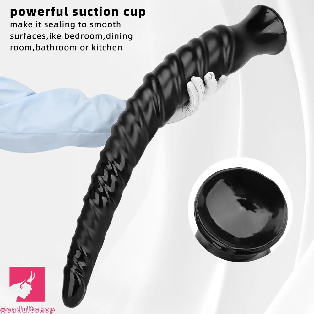 29.34in Super Long Large Masturbator PVC Anal Expansion Spiral Big Dildo