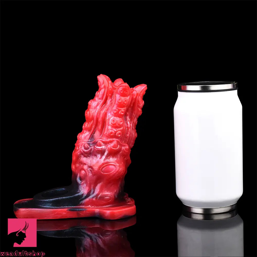 5.59in Hollow Dildo Built-in keel Vibration Remote Strapon Odd Penis Sleeve