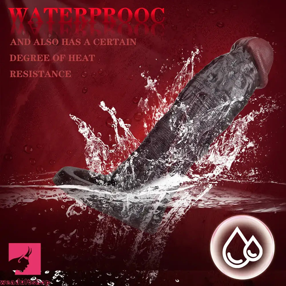 7.48in Realistic Penis Sleeve Wearable Hollow Realistic Veins Dildo Sleeve