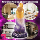 7.87in Zodiac Rabbit New Strange Shaped Dildo Simulation Prostate Dildo