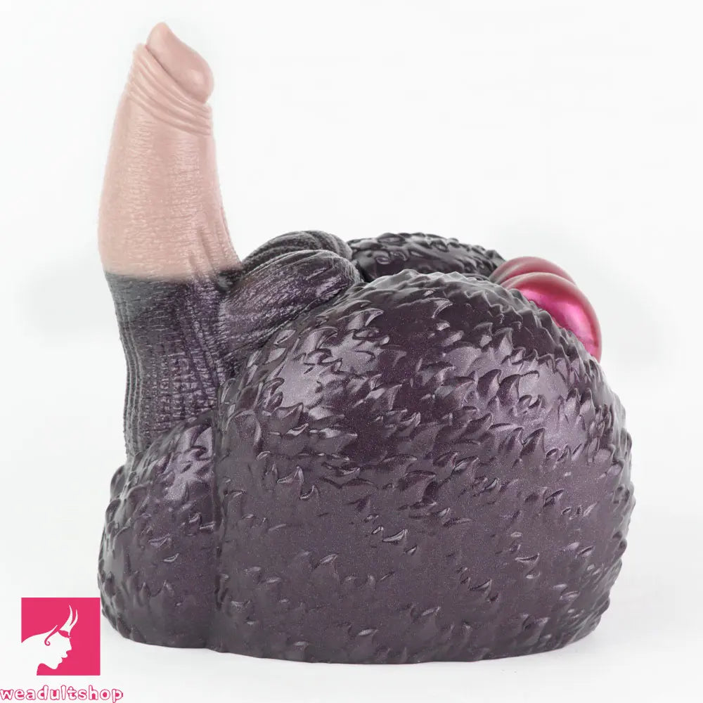 8.26in Dog Fantasy Silicone Dildo With Masturbator G-Spot Sensory Love