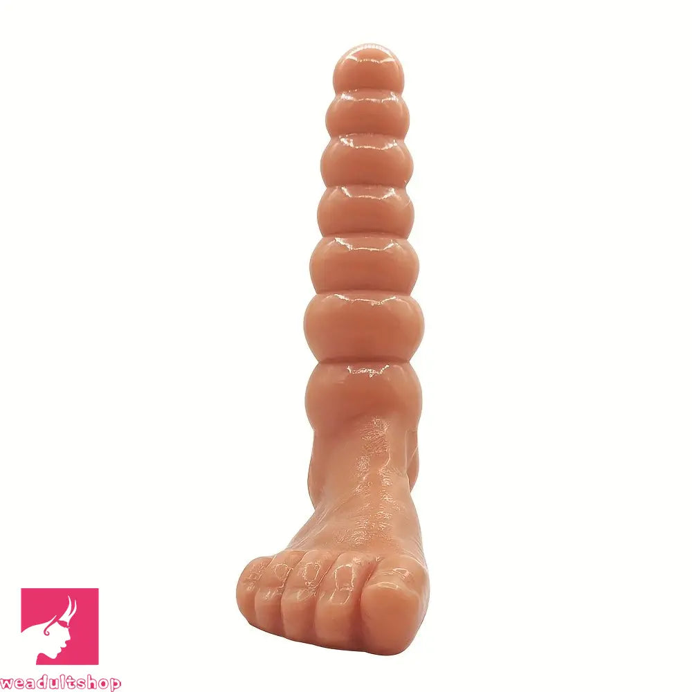 9.45in Simulated Foot Pull String Dual-Use Monster Dildo Anal Beads