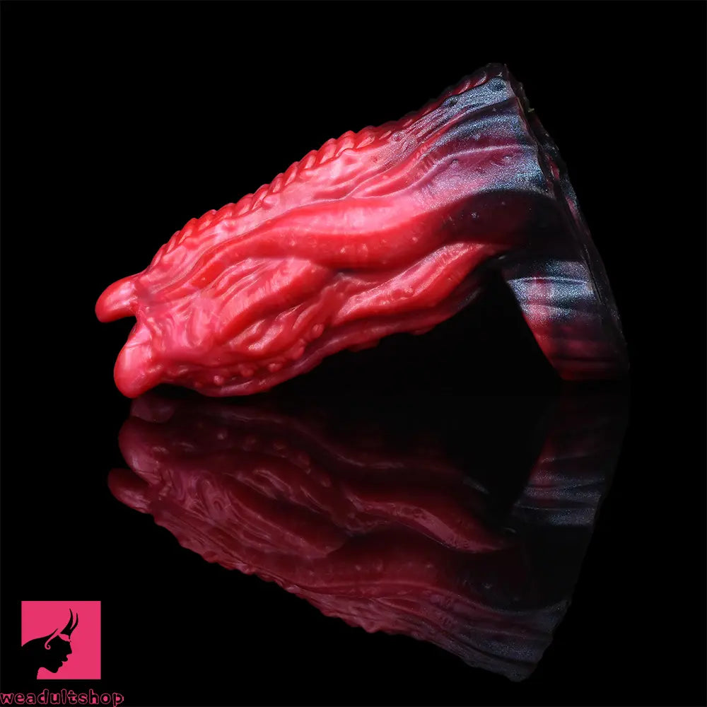 5.19in Octopus Soft Hollow Dildo Built-in keel Vibration Remote Penis Sleeve