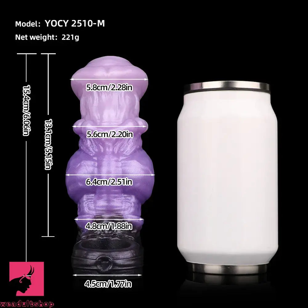 4.44in 6.06in 7.32in Horse Cock Dildo Sleeve Odd Spiked Knot Creature Sleeve