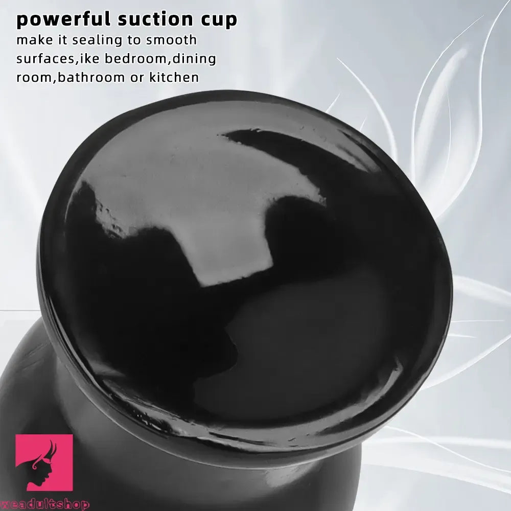 6.88in Big PVC Butt Plug Dildo Sexual Wellness Bold Design Anal Cock Toy