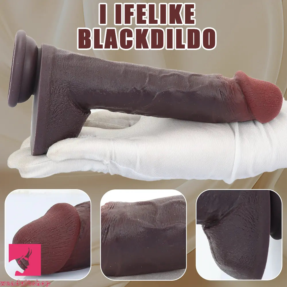 8.67in Real Touching Feeling Skin Dildo Adult Erotic Gift For Erotic Pleasure
