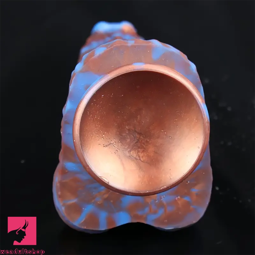 9.25in Monster Mixed Color Dildo Kirin Scale Thick Anal Plug For Prostate