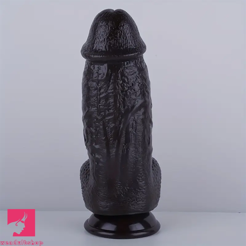 8in Short Thick Suction Cup Simulation Anal Penis Silicone Soft Clit Dildo