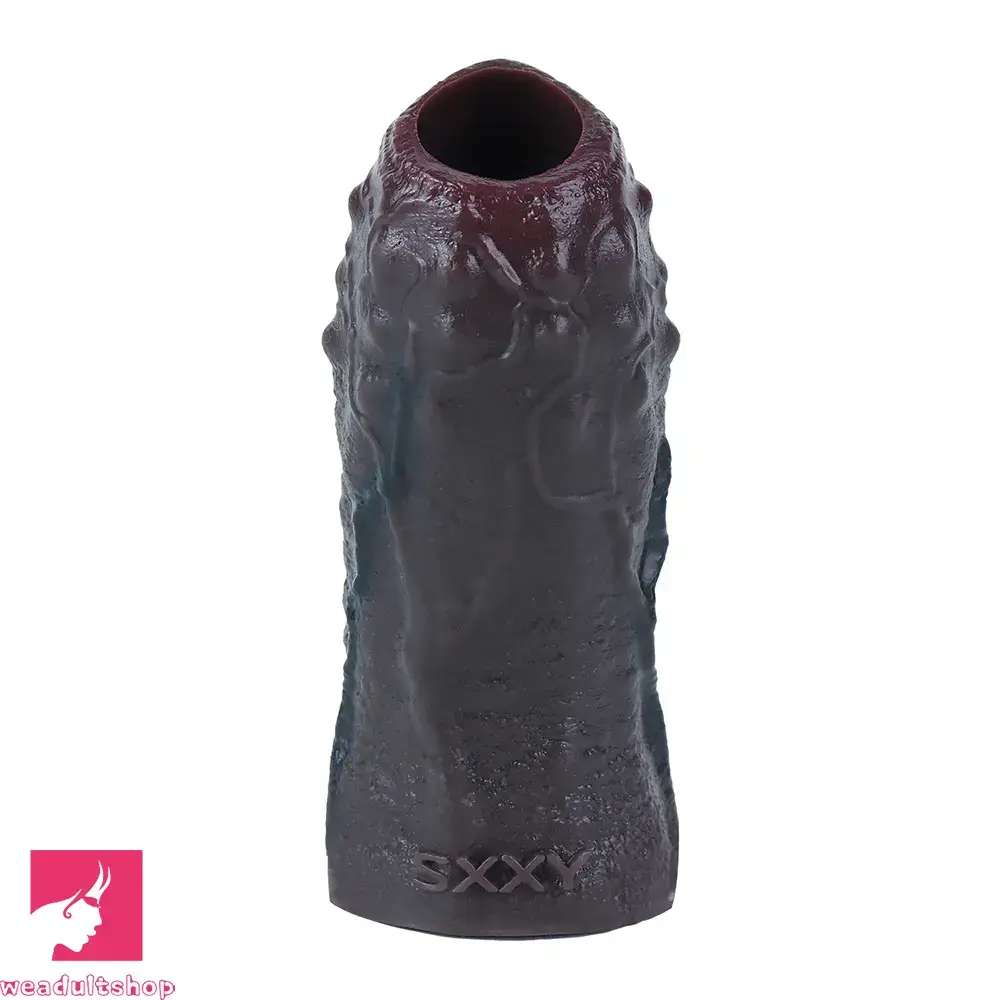 3.7in Super Soft Adult Men Cock Sheath For Couple Dildo Sleeve Cock Toy