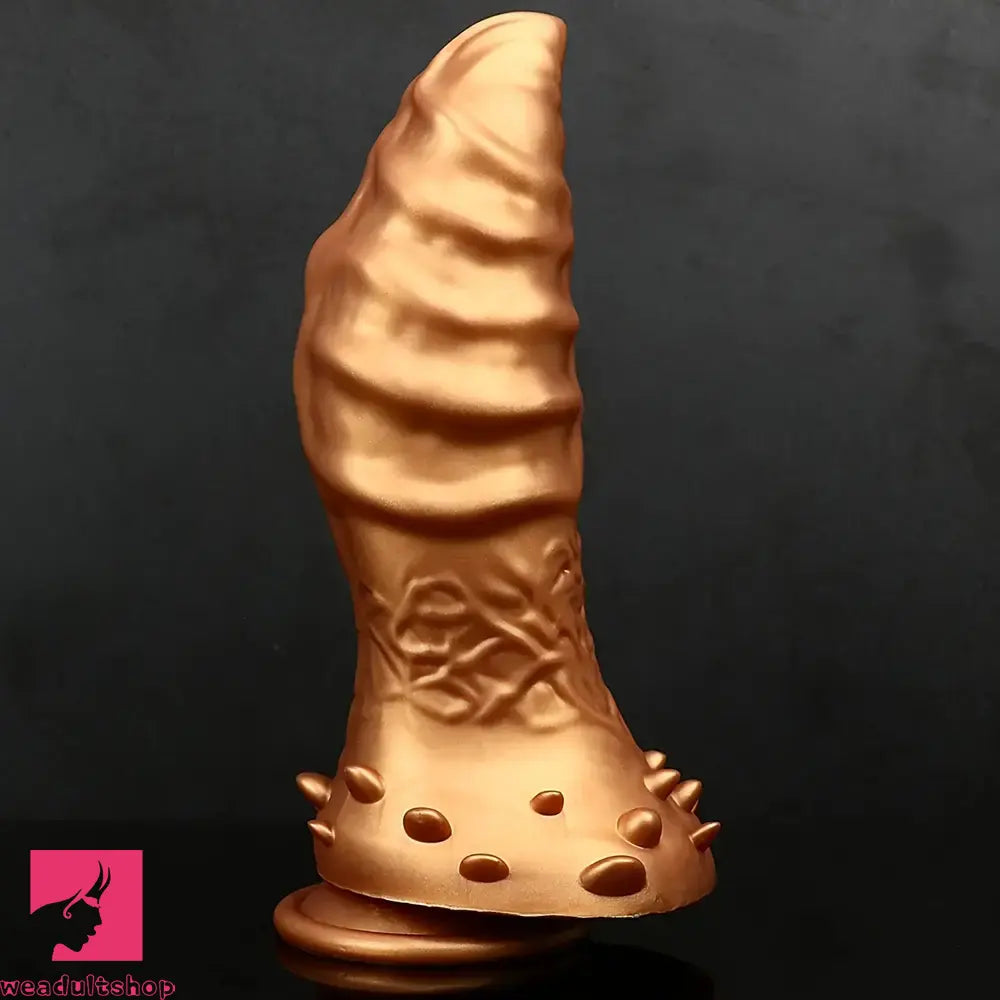 9.25in Liquid Silicone Anal Butt Plug Fat Toy Ultral Soft Anal Thick Dildo