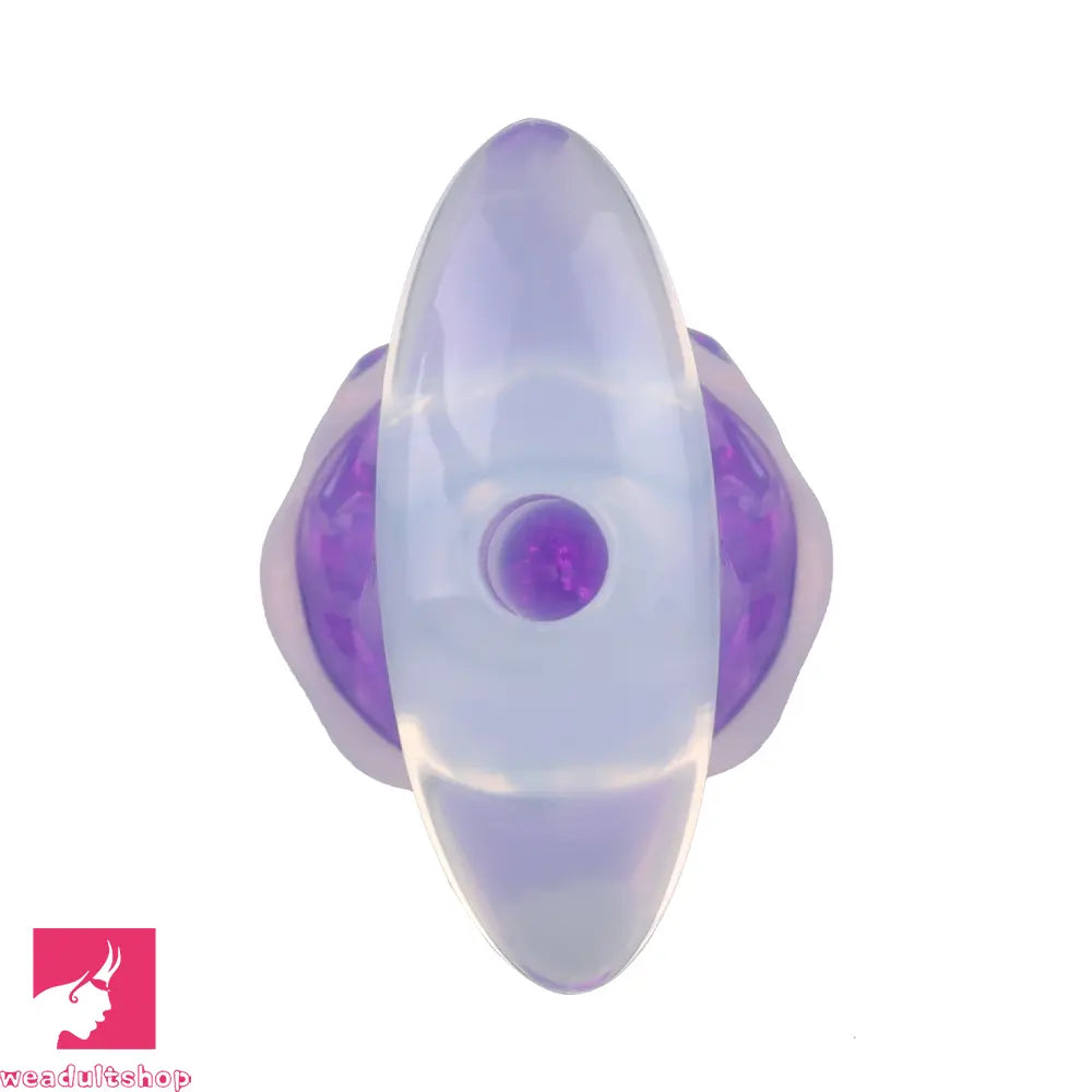 4.01in Fox Tail Wear Anchor Silicone Dildo Butt Plug For BDSM Role Sex