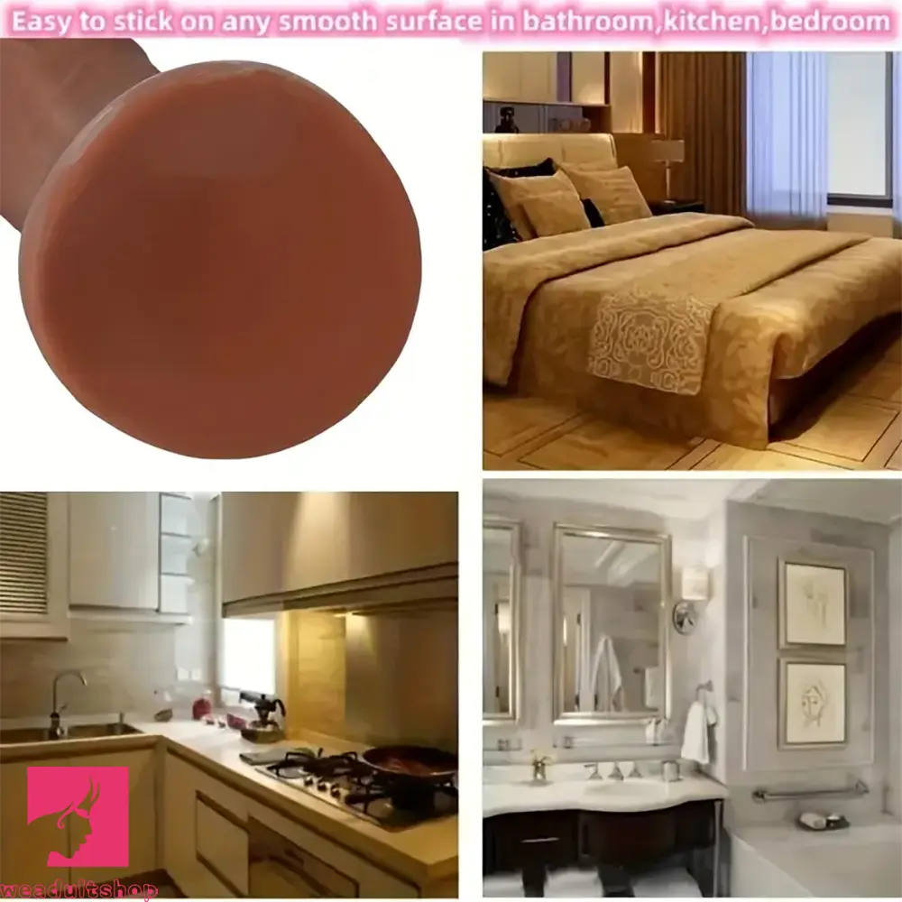 8.7in Realistic PVC Cock Suction Cup Big Dildo For Female Sex Love