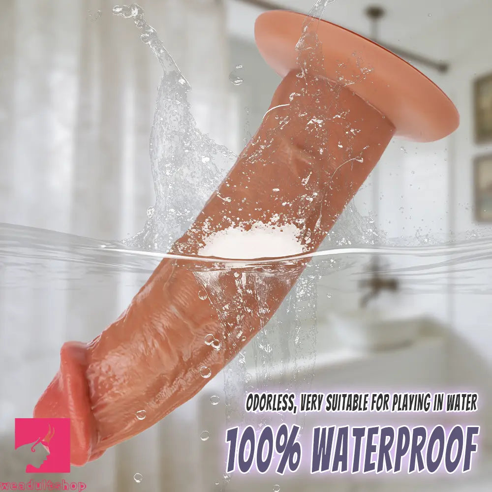 9.05in 11.02in 12.59in Egg-free Silicone Big Dildo For G Spot Adult Product