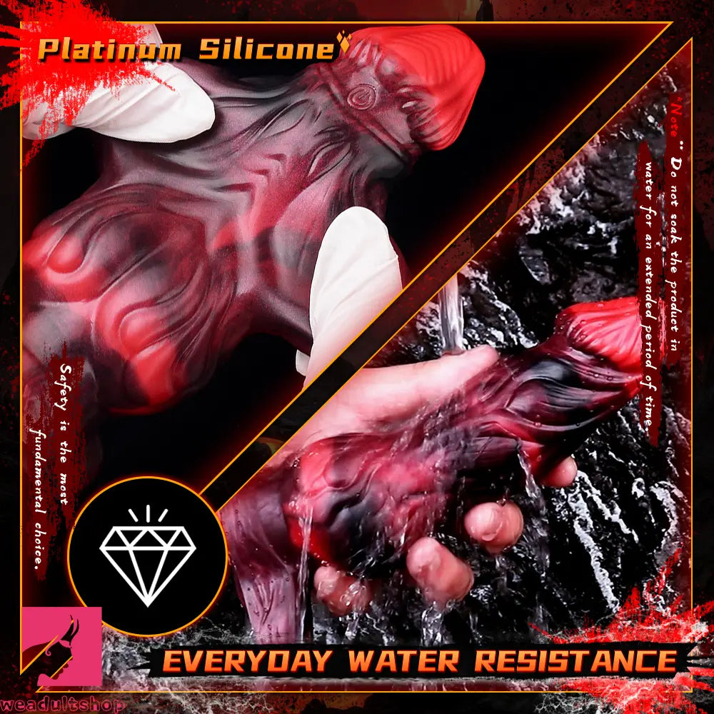 5.91in 7.17in Silicone Cock Sleeve Soft Vibrating Hollow Fantasy Penis Dildo