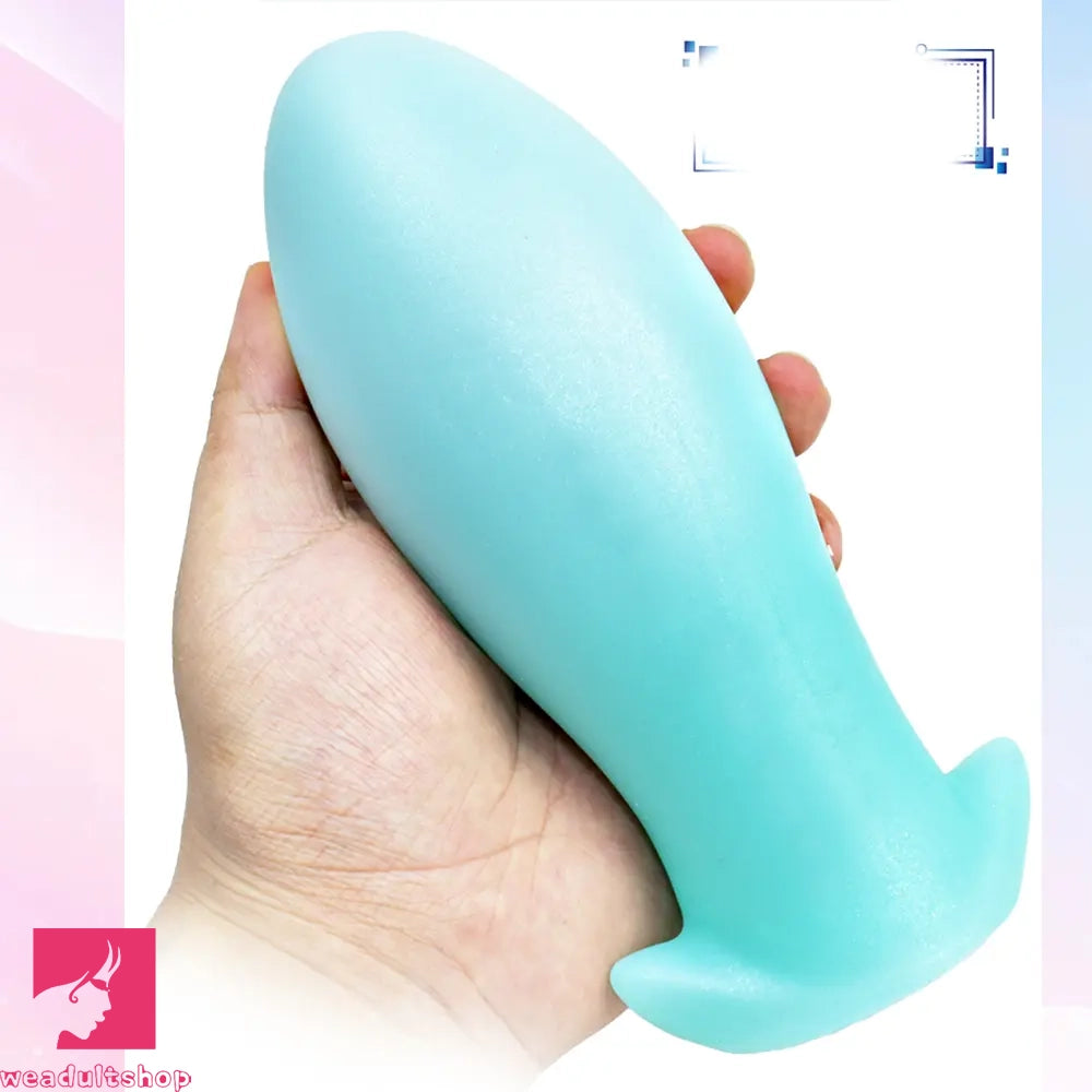 4.52in-8.66in Luminous Soft Luminous Glowing Dildo Prostate Anal Plug