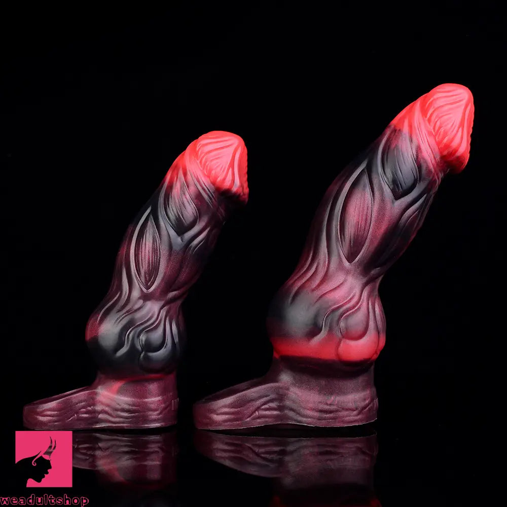 5.91in 7.17in Silicone Cock Sleeve Soft Vibrating Hollow Fantasy Penis Dildo