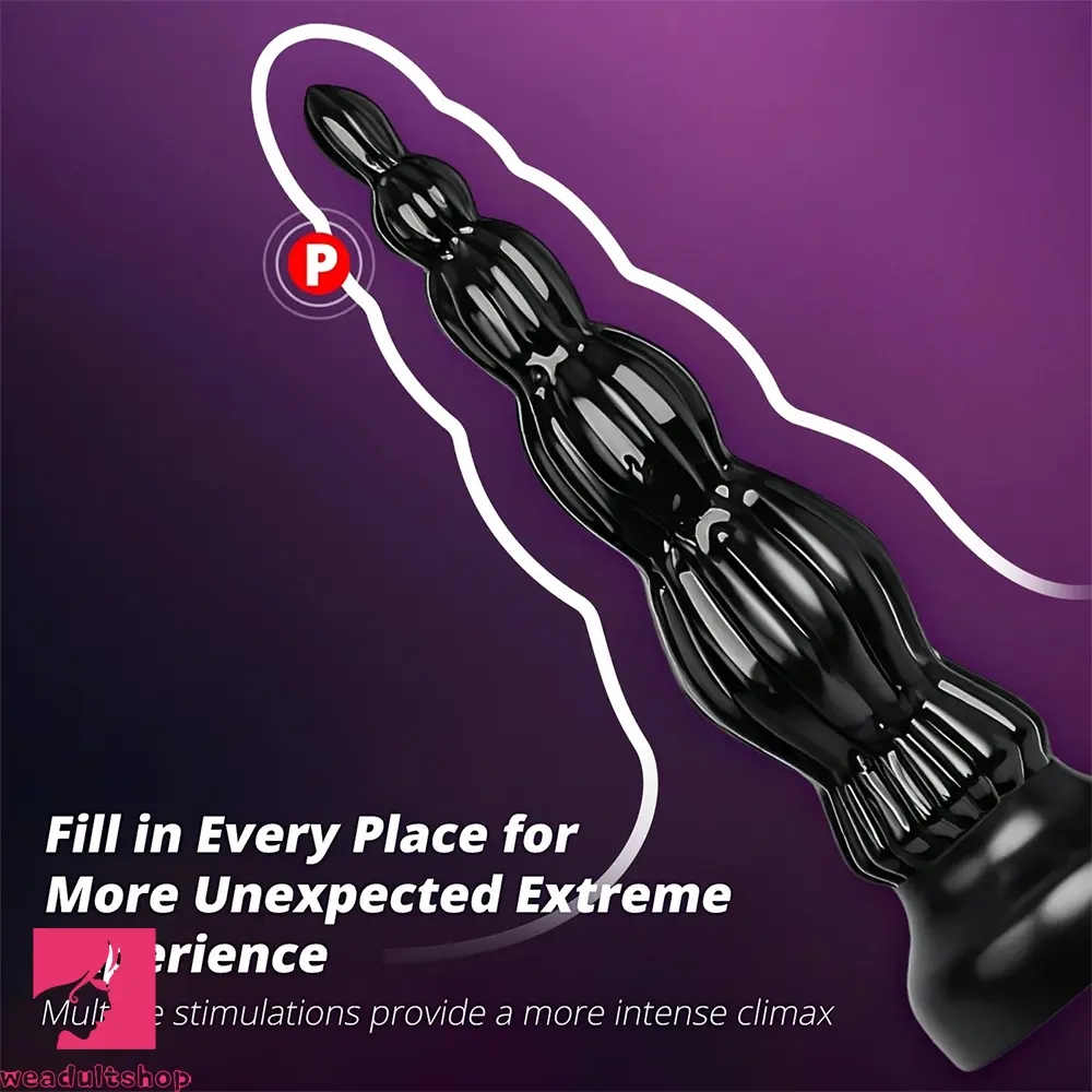 12in 15.3in Extra Long Knot Anal Dildo Thick Butt Plug Toy For Women