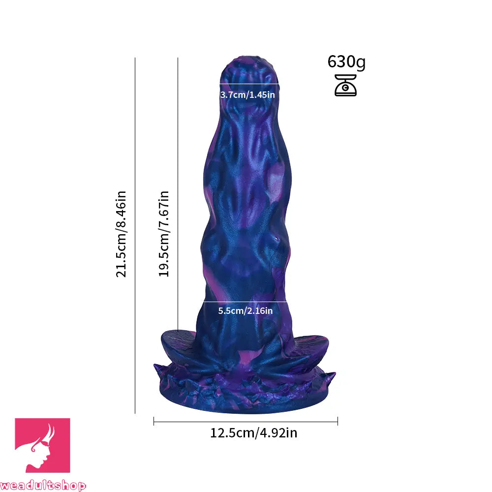Tentacle Silicone Knot Animal Cock Soft Dildo For Anal Massage Expansion