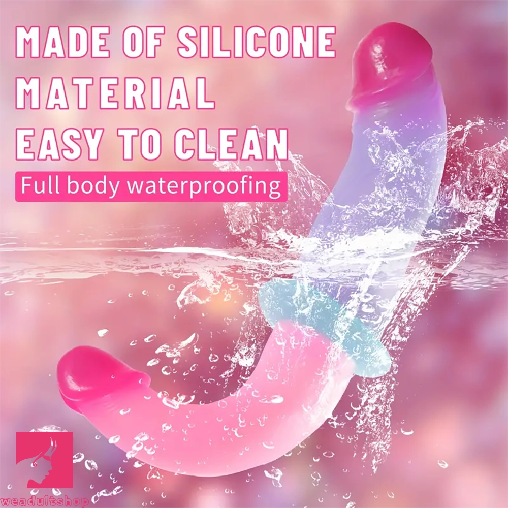 11.81in Double Ended Dildo Silicone Realistic G Spot Double Dong Sex Toy