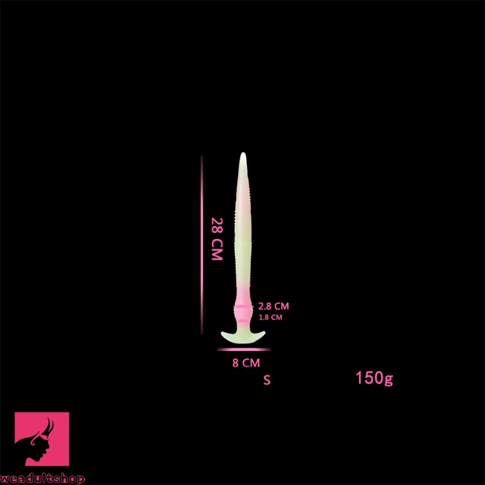 11.02in 15.35in 21.65in Long Huge Prostate Clit Monster Luminous Dildo