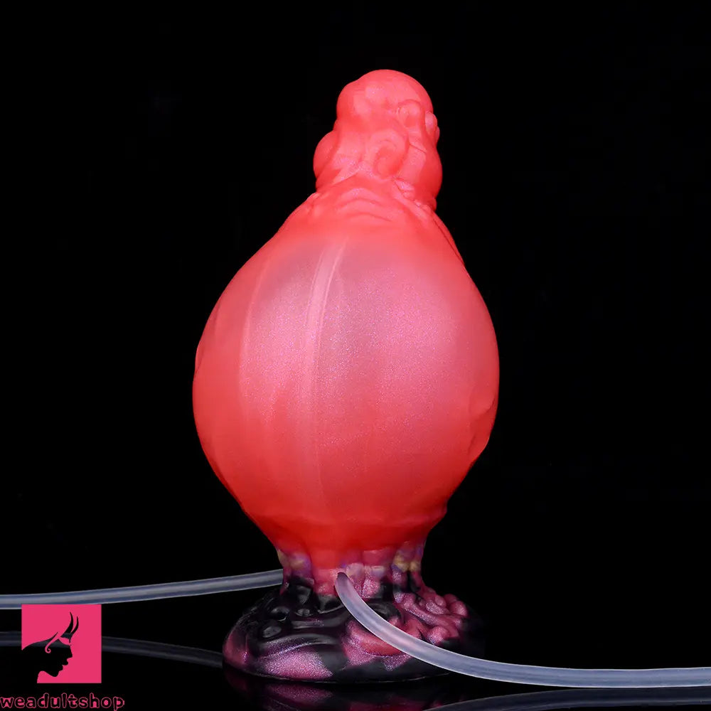 5.91in Fantasy Odd Silicone Soft Inflatable Spraying Water Dildo Sex Toy