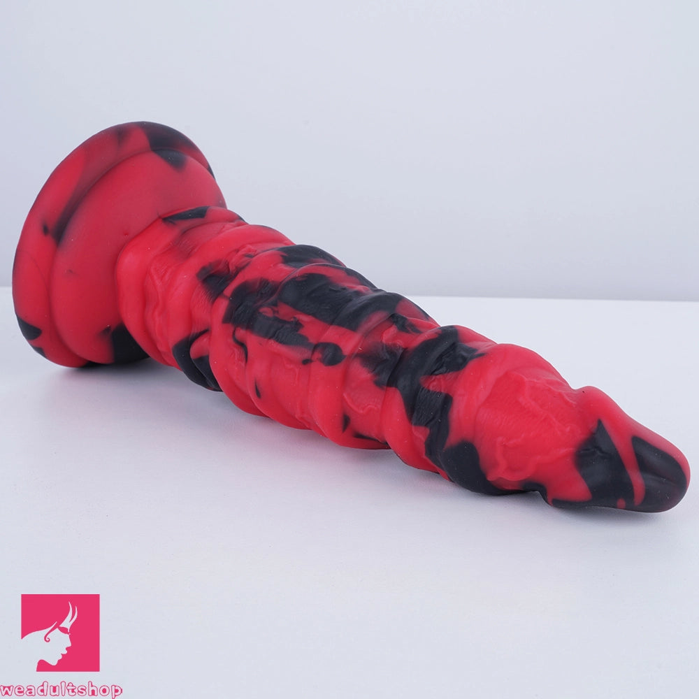 7.68in Fantasy Silicone Monster Soft Dildo For Women Lesbian Penis Sucker