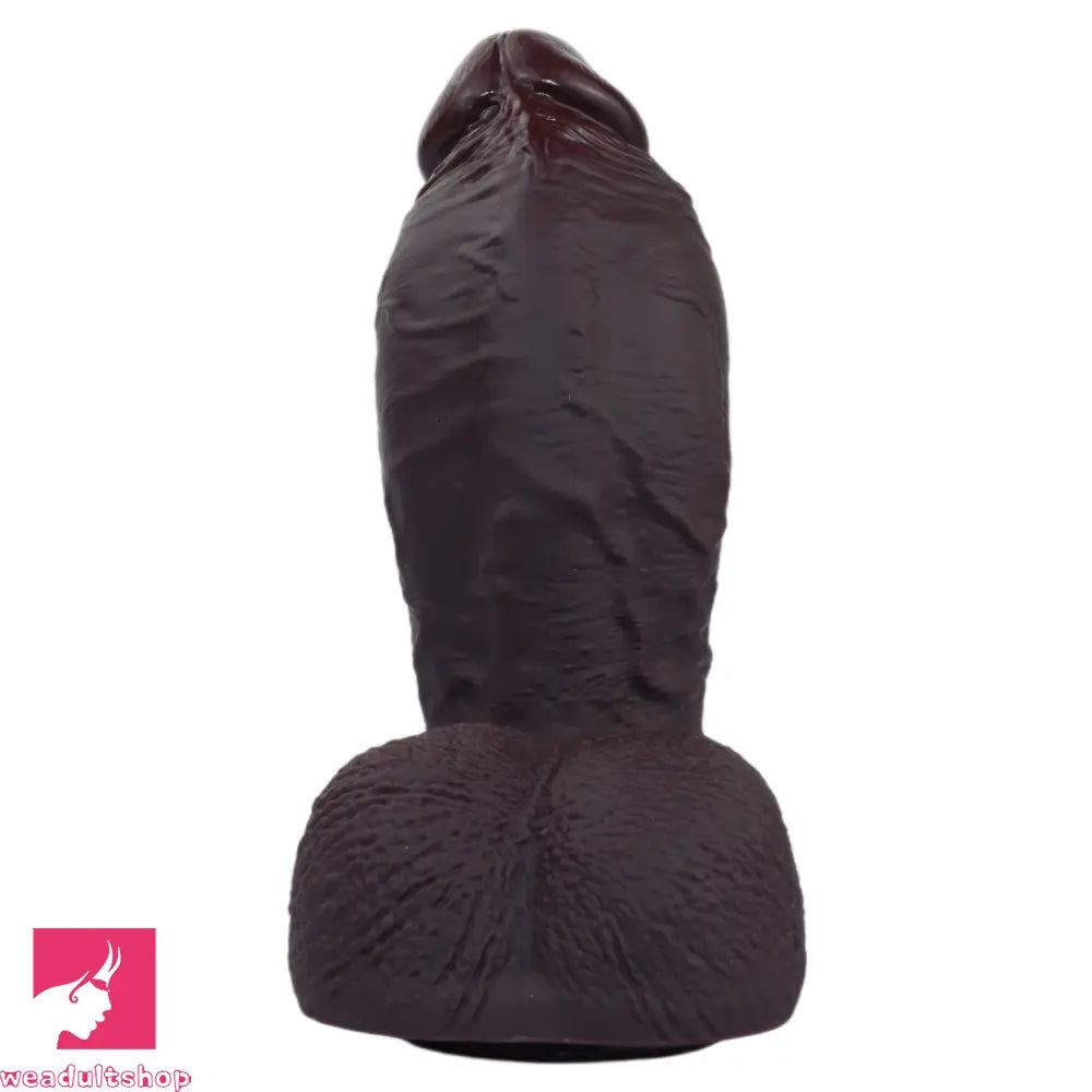 9.64in Real Skin Thick Big Dildo G-Spot Stimulator Anal Dilator Adult Erotic Toy