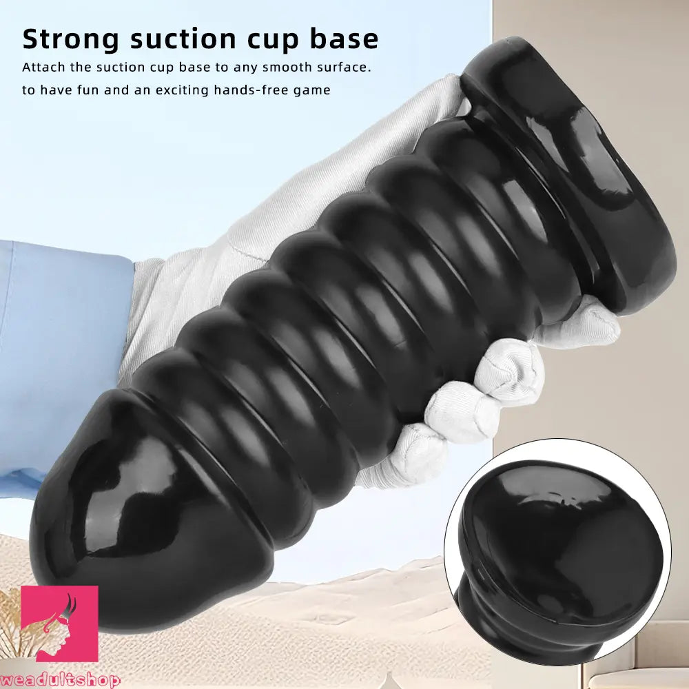 6.7in 9.05in PVC Suction Cup Cock Bead Anal Plug Dildo For Anal Sex Toy