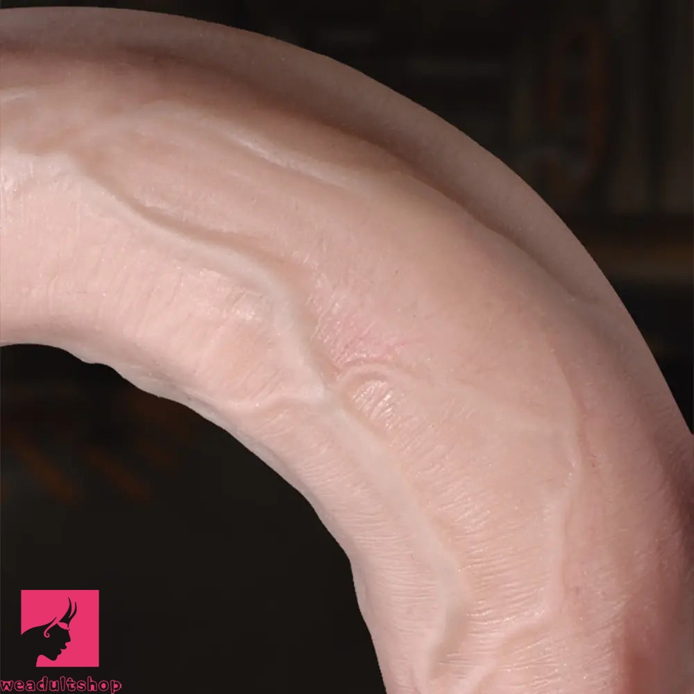 8.46in Skin Feel Silicone Soft Super Realistic Dildo Stimulate Vagina Sex Toy