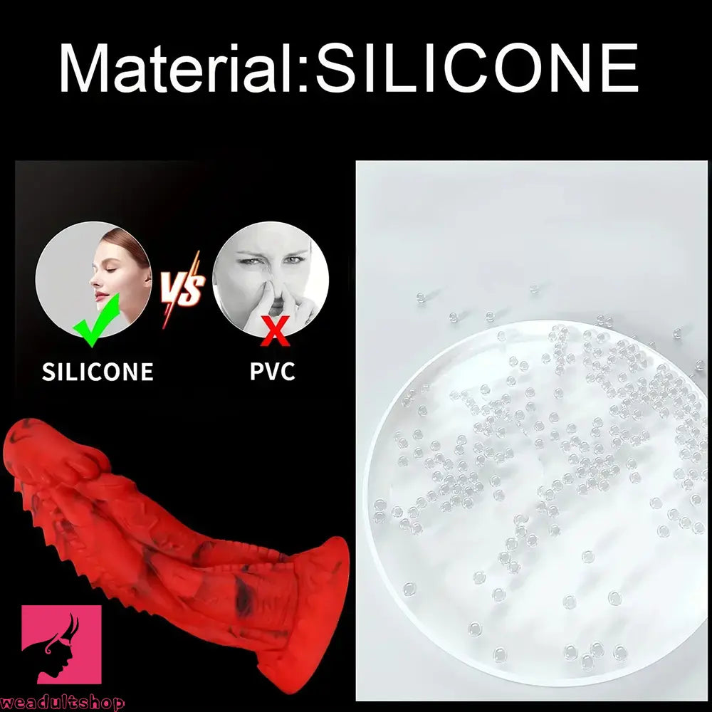 7.87in 9.84in 11.81in Dragon Silicone Monster Soft Big Dildo For Women
