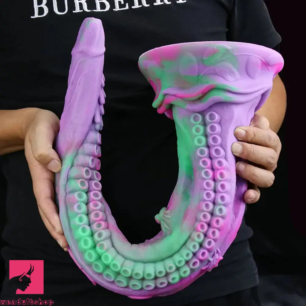 18.35in 18.97in 23.62in Silicone Long Huge Tentacle Soft Female Thick Dildo